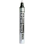 Feutre - sakura - pen - touch - pointe moyenne 2mm - blanc - indélébile Feutre - sakura - pen - touch - pointe moyenne 2mm - blanc - indélébile
