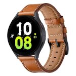 Ffo2world bracelet cuir 20mm ? compatible galaxy watch 7(40 & 44mm) / 6 / 5 / 4 fe garmin vivoactive ...