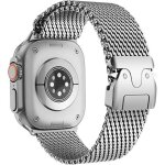 Ffo2world bracelet milanais acier inox pour apple watch 42mm(séries 10) / 41mm / 40mm / 38mm séries 9 ... Ffo2world bracelet milanais acier inox pour apple watch 42mm(séries 10) / 41mm / 40mm / 38mm séries 9 ...
