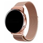 Ffo2world bracelet milanais luxe 20 mm pour smartwatch samsung galaxy watch 7 / 6 / 5 / 5 pro / 4 / 3 ...