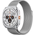 Ffo2world bracelet milanais magnétique premium - argent - pour galaxy watch ultra 47mm - acier inox réglable ... Ffo2world bracelet milanais magnétique premium - argent - pour galaxy watch ultra 47mm - acier inox réglable ...