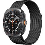 Ffo2world bracelet milanais magn�tique premium - noir - pour galaxy watch ultra 47mm - acier inox r�glable ...