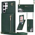 Ffo2world coque portefeuille galaxy s23 ultra ? tui avec fermeture clair porte - cartes bquille et ...