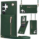 Ffo2world coque portefeuille galaxy s24 ultra ? tui avec fermeture clair porte - cartes bquille et ...