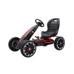 Go kart à pédale abarth - pour enfants - 3 à 7 ans - roues eva - noir Go kart à pédale abarth - pour enfants - 3 à 7 ans - roues eva - noir