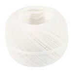 Ficelle alimentaire coton blanche 100m