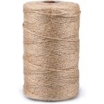 Ficelle de jute fine 200 m pour d�coration emballage cadeau bricolage artisanat et jardinage