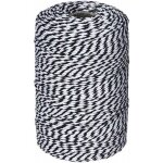 Ficelle noire et blanche 2mmx100m(noir et blanc) ficelle de boulanger en coton ficelle de cordon de coton ... Ficelle noire et blanche 2mmx100m(noir et blanc) ficelle de boulanger en coton ficelle de cordon de coton ...