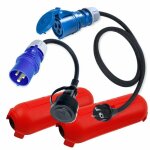 Fiche electrique intuiflex - ceeset - 2x - 15m - rot Fiche electrique intuiflex - ceeset - 2x - 15m - rot