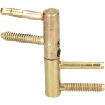 Fiche � visser - kotarbau - 14 mm - m�tal dor� - t�te cylindrique r�glable - 129 g