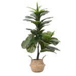 Ficus lyrata plante artificielle 80 cm en pot fausse plante verte décoration pour intérieur extérieur ... Ficus lyrata plante artificielle 80 cm en pot fausse plante verte décoration pour intérieur extérieur ...