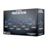 Figurines de 266 pi�ces games workshop warhammer 40k - space marine primaris infiltrators (x10)