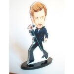 Figurine 2d johnny hallyday