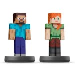 Figurine amiibo - steve & alex n�89 ? collection super smash bros.