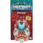 Figurine articule les matres de l?univers origins bolt - man (14 cm) avec mini bd incluse