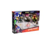 Figurines articules sonic prime - pmi - ensemble de 6 - 75 cm - collection shardverse