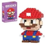 Gavi store figurine � assembler mario 62 cm 162 pi�ces micro bricks jeu de construction compatible lego ...