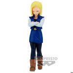 Figurine - banpresto - android 18 solid edge work - dtails exceptionnels - design fidle - couleurs ...