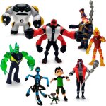 Figurines bases sur les figurines daction ben 10 ? ensemble de 9 jouets [ben tennyson four arms grey ...