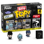 Figurine bitty pop - funko - batman 85e anniversaire - mr. freeze - pack de 4 - mixte