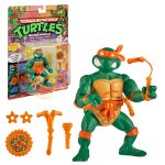 Figurine de collection - tortues ninja - michelangelo - 10 cm - articul�e - accessoires inclus
