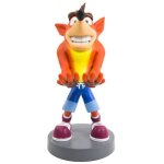 Figurine crash bandicoot - support & chargeur pour manette et smartphone - exquisite gaming