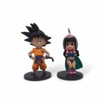 Figurines dragon ball z goku lot de 2 topper cake d�coration cupcake g�teau danniversaire collection ...