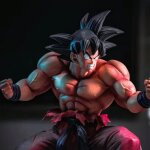 Figurine dragon ball z ? goku kaioken hurlant ? figurine 21 cm ? Édition collector Figurine dragon ball z ? goku kaioken hurlant ? figurine 21 cm ? Édition collector