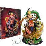 Figurine dragon ball z ? goku super sayan entour par shenron buu cell et freezer ? dition spciale ...