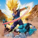 Figurine dragon ball z - super saiyan 2 son gohan [anger exploding into power] extra battle figuarts ...