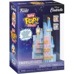 Figurine funko bitty pop! display - cendrillon - chateau