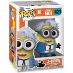 Figurine funko pop - funko - despicable me 4 - j - hope minion - vinyle haute qualit - mixte 3 ans + ...
