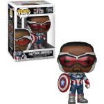 Figurine funko pop! marvel : falcon et le soldat de lhiver - captain america