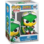 Figurine funko pop! n�1117 sonic jet the hawk avec planche