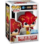 Figurine funko pop! n�593 jla & sonic sonic flash