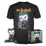Figurine funko pop & t - shirt dc comics jim lee joker