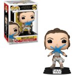 Figurine funko pop! star wars : pisode 9 - rey double sabre