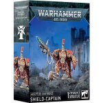 Figurine games workshop warhammer 40k - adeptus custodes captaine rempart