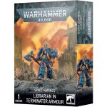 Figurine - games workshop - warhammer 40k - space marine archiviste - armure terminator - 14 pi�ces