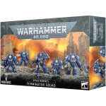 Figurine - games workshop - warhammer 40k - space marines - escouade de terminators - 140 pi�ces