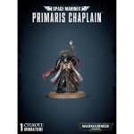 Figurine - games workshop - warhammer 40k - space marine primaris chapelain - noir - 12 pi�ces - 12 ans ...