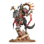 Figurine - games workshop - gloomspite gitz droggz le gnak - soleil - noir - collection - 12 ans +