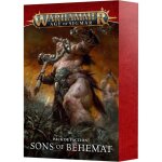 Figurine - games workshop - sons of behemat - noir - jeu de strat�gie - 18 cartes