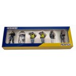 Figurines gendarmes mobiles police crs et manifestants gilets jaunes 1 / 43 - s�rie limit�e � 250 pi�ces ...