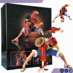 Figurine luffy one piece monkey d 18cm action anime en pvc