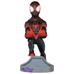 Figurine miles spiderman - repose manette / smartphone - exquisite gaming