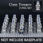 Figurines miniatures de la 501e l�gion figurines de soldats clones figurine . . .