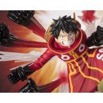 Figurine one piece - monkey d. luffy - gum gum hawk gatling figuarts zero extra battle 19cm