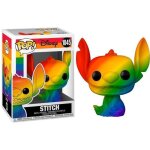Figurine pop disney pride stitch rainbow - funko - 9cm - bote cadeau - mixte