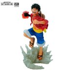 Figurine en pvc - abysse corp - luffy - one piece - hauteur 16 cm - �chelle 1 / 10